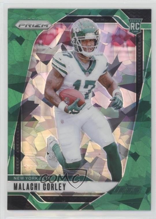 2024 Panini Prizm Rookies Green Ice Prizm Malachi Corley #369 10qk