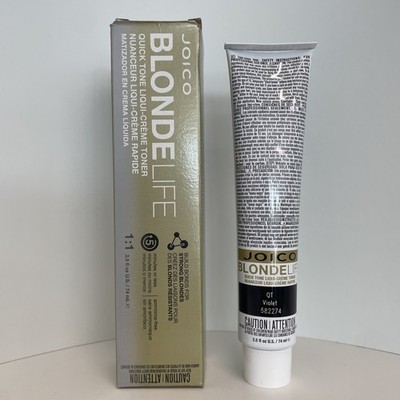 Single Joico Blonde Life Quick Tone Liqui-Creme Toners # Get 1 Today! Hot Item 