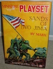 Vintage 1960's Marx HO-Scale WW2 Sands of Iwo Jima Playset Box...Super Clean!