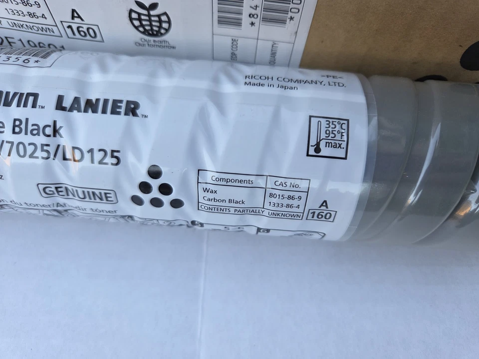 优惠! Ricoh 841356/841000 Black Toner Cartridge for Aficio MP 2500/2500SP SEE! — 第 4/4 张图片
