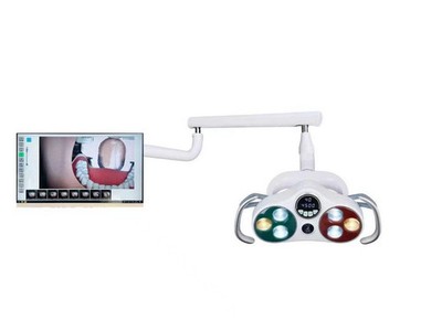 Dental LED Operation Light Sensor Oral Lamp w/ 4K Full HD Camera Video Recording