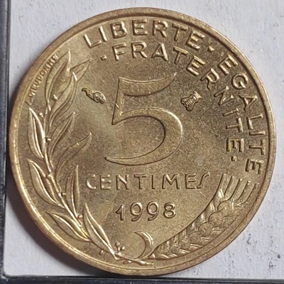 5 Centimes Marianne 1998 Lagriffoul France - 404261 - Photo 1/2