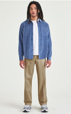 Dockers Men Iron Free Stain Defender Khaki Pants British Khaki Size 32X32