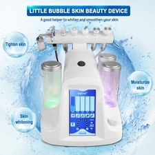 6IN1 Hydrogen Water Facial Skin Peeling Hydro Deep Cleansing Spa Beauty Machine