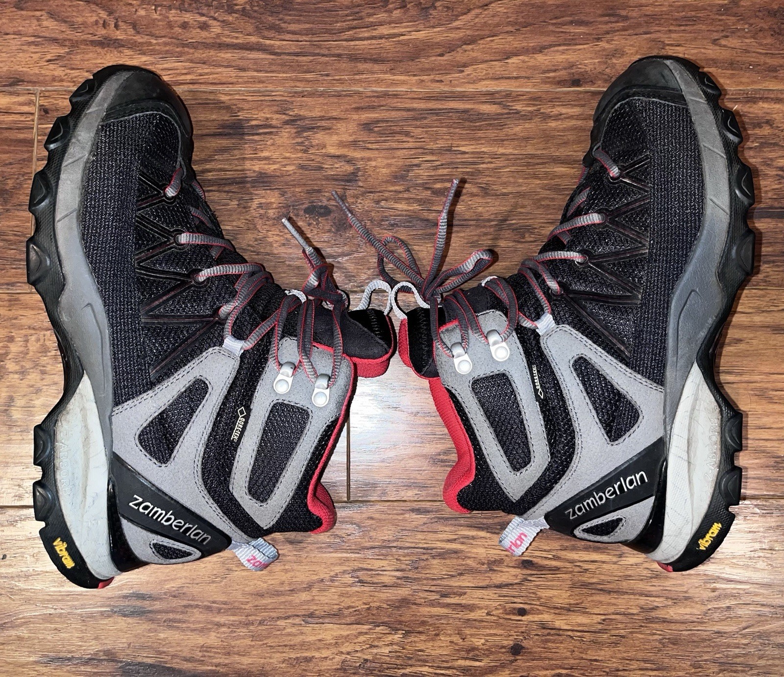 Men’s Zamberlan 230 SH Crosser Plus GTX RR Hiking Shoes Vibram Soles Size 8