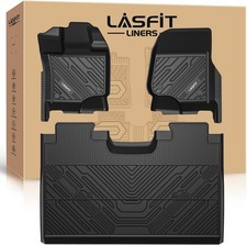 Lasfit Floor Mats For 2015-2026 Ford F-150 Supercrew Cab All Season Floor Liners