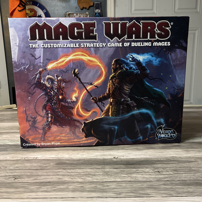 Mage Wars Board Game Core Set 2013 Arcane Wonders Used