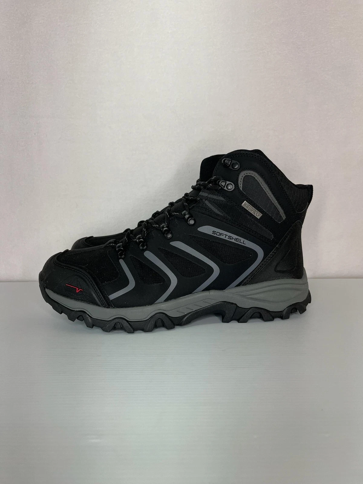 Nortiv 8 Boots Mens Size 11 Black Alexander Softshell Hiking Snow Winter NEW$70