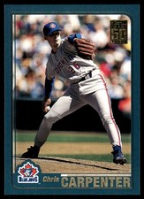 Chris Carpenter 2001 Topps #148 Blue Jays MLB READ FREE SHIPPING AutographDen