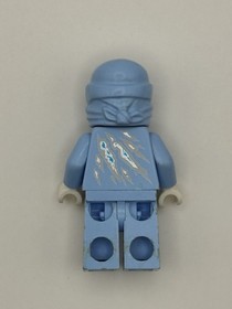 GENUINE LEGO&reg; Ninjago NRG Zane Minifigure 9590 Njo0069 Blue Rare Authentic 