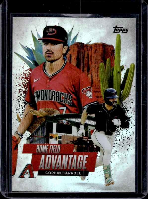 2025 Topps Corbin Carroll Homefield Advantage #HA-39 Diamondbacks