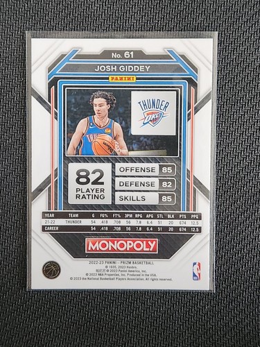 2022-23 Monopoly Prizm NBA Base Cards. Complete Your Set! - Picture 123 of 181