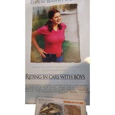 2001 Riding in Cars with Boys Double Sided 27" x 41" Theatrical Movie Poster