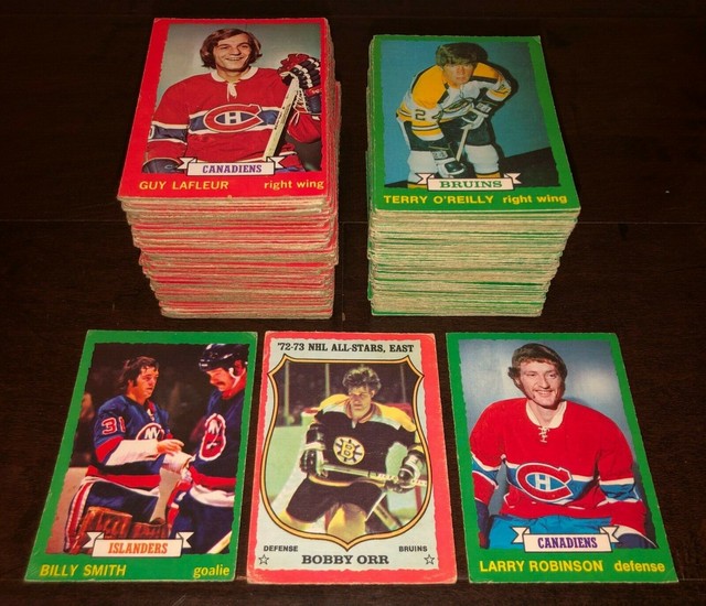 197374 OPeeChee OPC Hockey Complete Set 1264 + 18 logos and 12