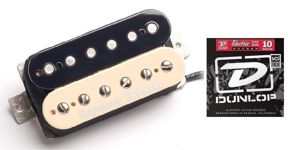 Seymour Duncan Pearly Gates SH-PG1b Zebra Bridge (1 SET OF STRINGS ) SH PG1