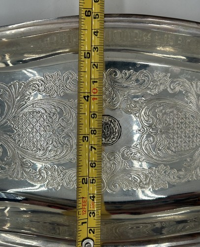 Wisconsin State Golf Association Silver Plated Award-Footed Platter/Tray. - Picture 10 of 10