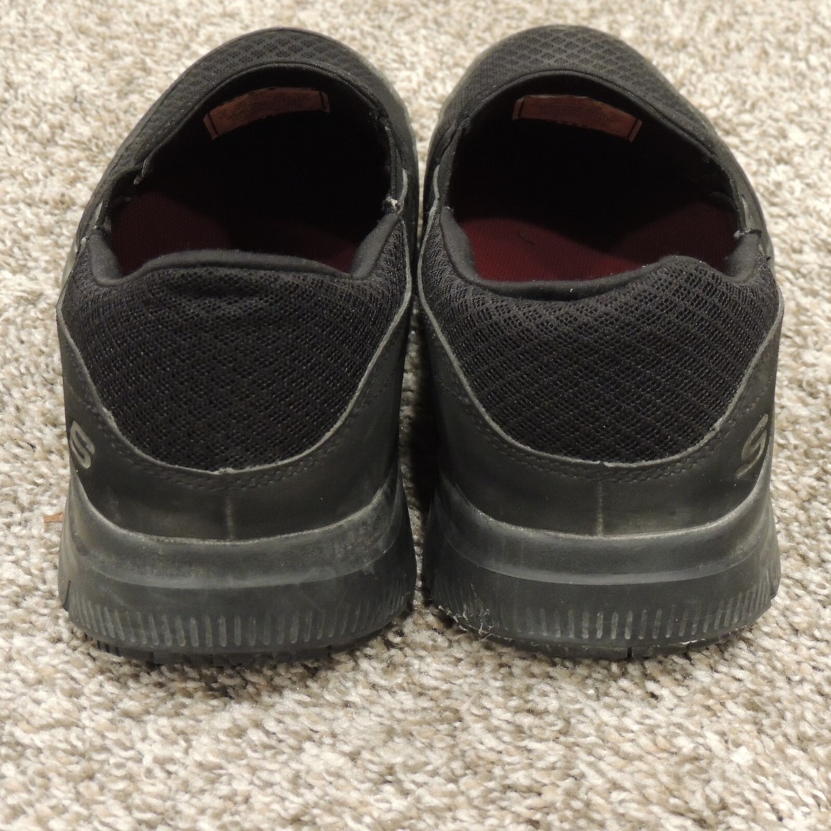 Skechers Work‎ Slip Resistant Clogs Black Men\'s M8B Shoes Skechers Work Oswald Balder Slip Resistant | Mercari main image 2