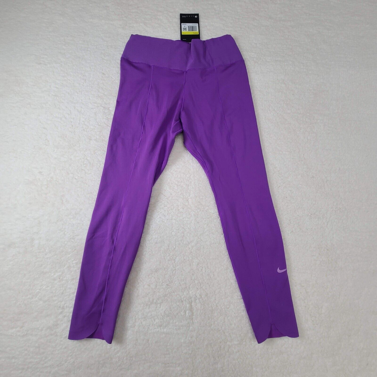Nike Pants Womens Small Purple Crop Leggings Tight One Luxe Icon