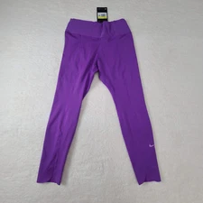 Nike Pants Womens Small Purple Crop Leggings Tight One Luxe Icon Ladies