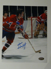 Yvon Lambert Montreal Canadiens Autographed 8x10 COA/Hologram