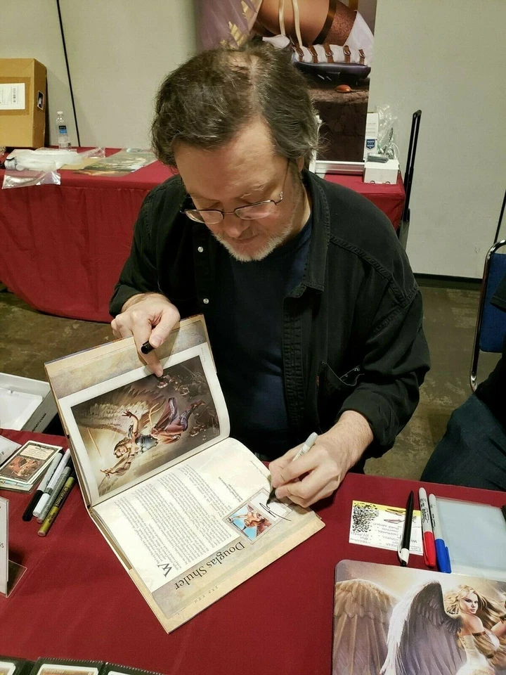 Signed MTG Magic Artist Proof _ Legends _ ANTI-MAGIC AURA _ Doug Shuler VHTF! - Image 3 of 3