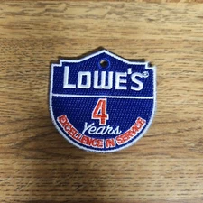 Lowe's 4 Years EXCELLENCE IN SERVICE Patch Never Worn