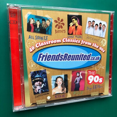 FRIENDS REUNITED (40 Classroom Classics, The 90s) 2x CD Jamiroquai Kylie Boyzone