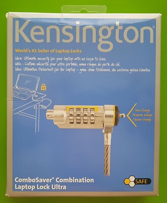 NEU+OVP: Kensington ComboSaver Combination Laptop Lock Ultra Notebookschloß 1,8m