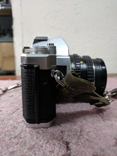Pentax MX analoge Spiegelreflexkamera mit 50mm 1 : 1.7 Objektiv & Tasche | O331 - Bild 9 von 12