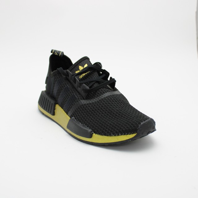 Adidas NMD R1 Core Black Gold Metallic 