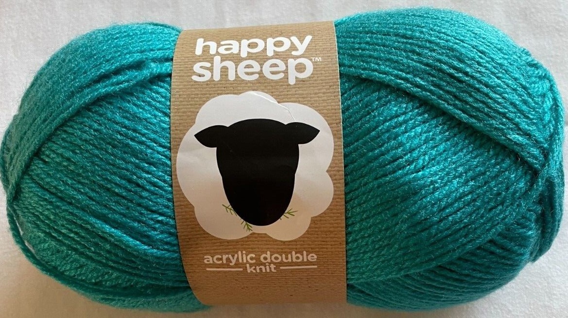 Happy Sheep Wool 100% Acrilic Various Colours,including Baby Colours ...