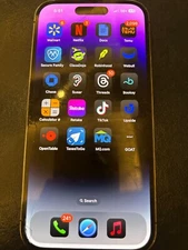 TikTok installed! Apple iPhone 14 Pro Max - 256 GB - Purple (AT