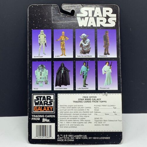 Star Wars R2D2 action figure droids Bend-ems just toys moc trading card vtg BMC3 - Picture 2 of 2