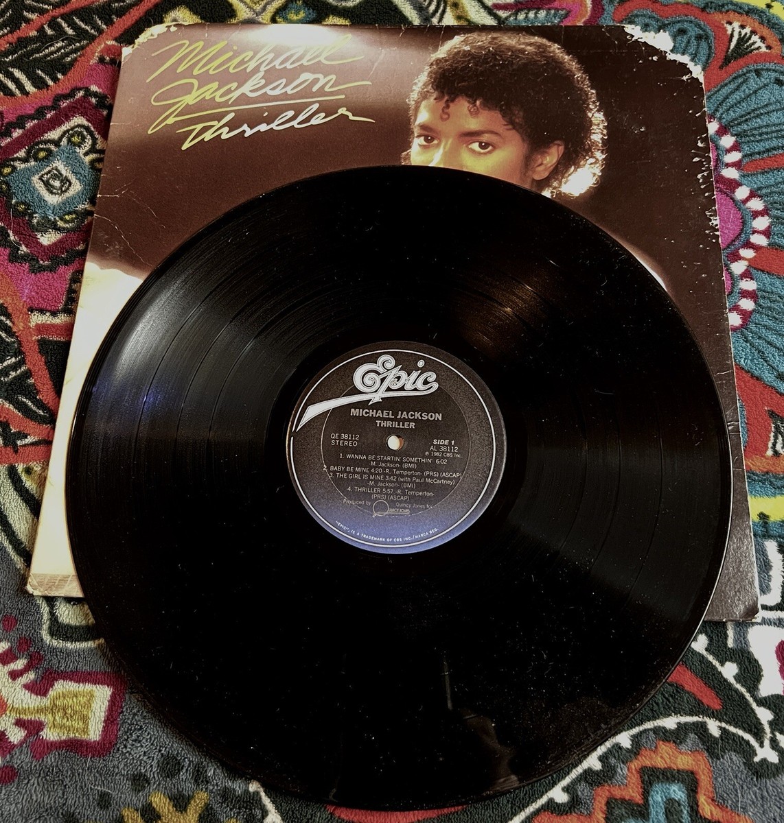 Michael Jackson – Thriller -Epic – QE 38112 - NO MICHAEL JACKSON