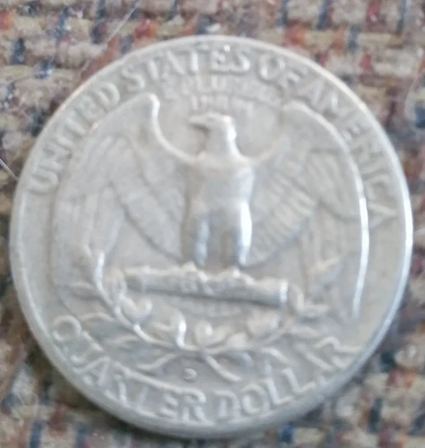 1961 D Silver quarter. good condition. $20.