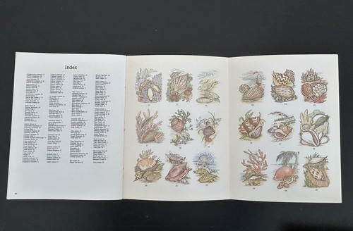 Shells of the World Coloring Book Dover Nature Lucia De Leiris PB 1983 - Picture 9 of 9