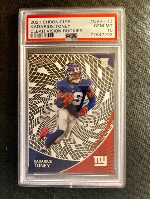 Kadarius Toney Panini Chronicles Clear Vision Rookies #CVR13 Base