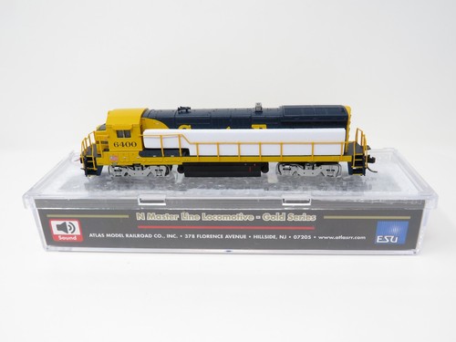 Atlas N 40005459 DCC ESU LokSound Santa Fe Warbonnet GE B23-7 Diesel Locomotive - Picture 8 of 8