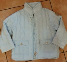Moncler giacca bambini unisex celeste tg.18/24 mesi cm.86
