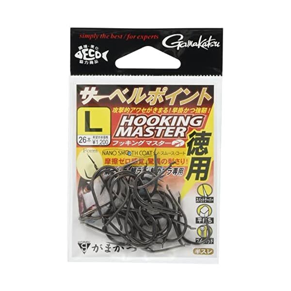 GamakatsuRose Economical Saber Point Hooking Master (Nsc). 68531-L Official