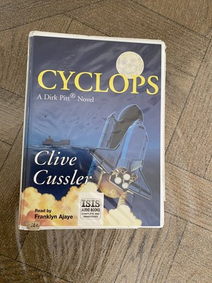 Vintage Cyclops A Dirk Pitt Novel Clive Cussler Isis Auto Books Casset Tapes