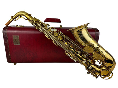 King Super 20 Silver Sonic Full Pearl Gold Inlay 328xxx Alto