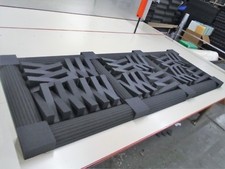 3 1/2" Thick Studio Acoustic Soundproofing Foam Kit overall size 36"x 96"