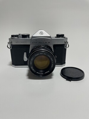 ASAHI PENTAX SP 1376265 Silver MF Super-Takumar 2571821 55mm f1.8 from Japan