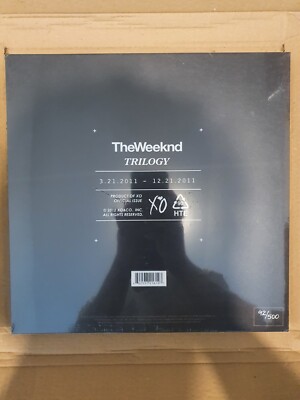 The Weeknd - Trilogy 1st Pressing 92/500 + Signed Litho / Kiss