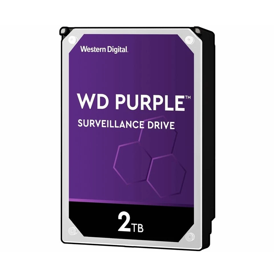 WD 4TB 6TB 8TBHDD Surveillance Hard Disk Drive Western Digital 5400RPM 3.5" SATA - image 2 of 4