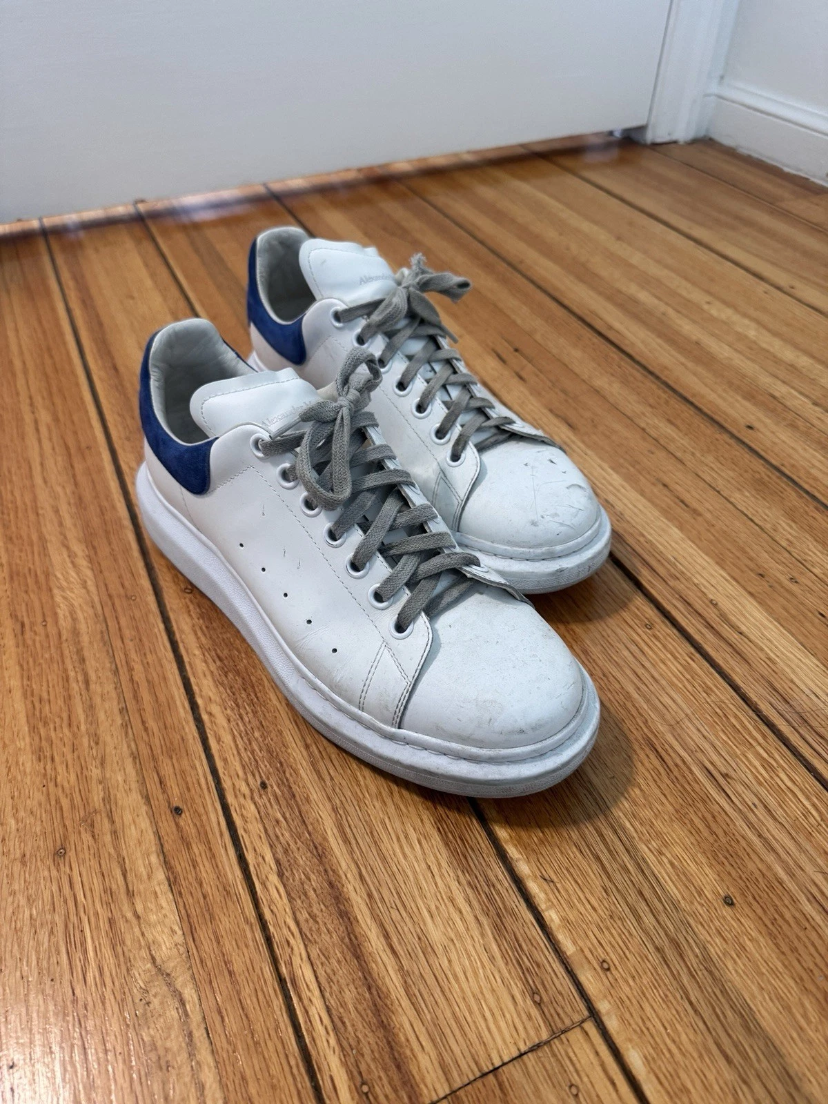 Alexander McQueen Men's Casual Sneaker, Size 10 - White