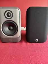 Boxed & Never used Q Acoustics Concept 30 Loudspeakers In Silver