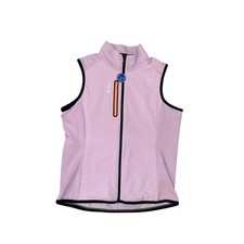RLX Ralph Lauren Golf Vest Women Medium Purple NEW Full Zip Performance Layer
