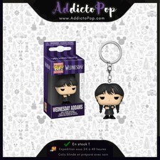 Funko Pop! Wednesday Keychain - Wednesday Addams